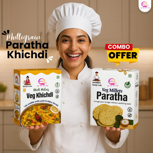 Millet Power Combo – Wholesome Khichdi & Paratha for Everyday Wellness