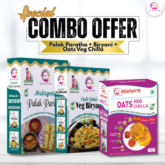 Introducing the Balanced Delight Combo – a thoughtfully curated ready-to-cook pack for those who seek a healthy lifestyle without sacrificing flavor.