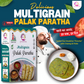 Multigrain Palak Paratha | Paratha Premix 300 Gm, Peanut Chutney 50g and Mix Pickle 50g | Ready To Cook | No Preservative | Made With Natural Ingredients