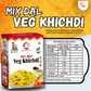 Mix Dal Veg Khichdi | Premix Khichdi 300 Gm, Peanut Chutney 50g and Mix Pickle 50g  | Made With Natural Ingredients | Rich in Protein & High Fiber