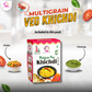 Multigrain Veg Khichdi | Premix Khichdi 300 Gm, Peanut Chutney 50g and Mix Pickle 50g | Ready in 10 Minutes | Rich in Protein & High Fiber